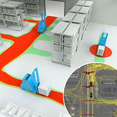 Optimalizácia logistickej techniky v reálnom čase